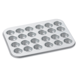 Cuisinart Non-Stick Mini Muffin Pan, 24 Cup Front_Three_Fourths_Angled_Left