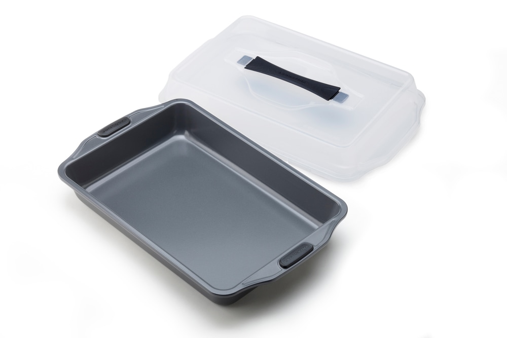 Lagostina Rectangle Cake Pan with Lid, 9 x 13in Canadian Tire