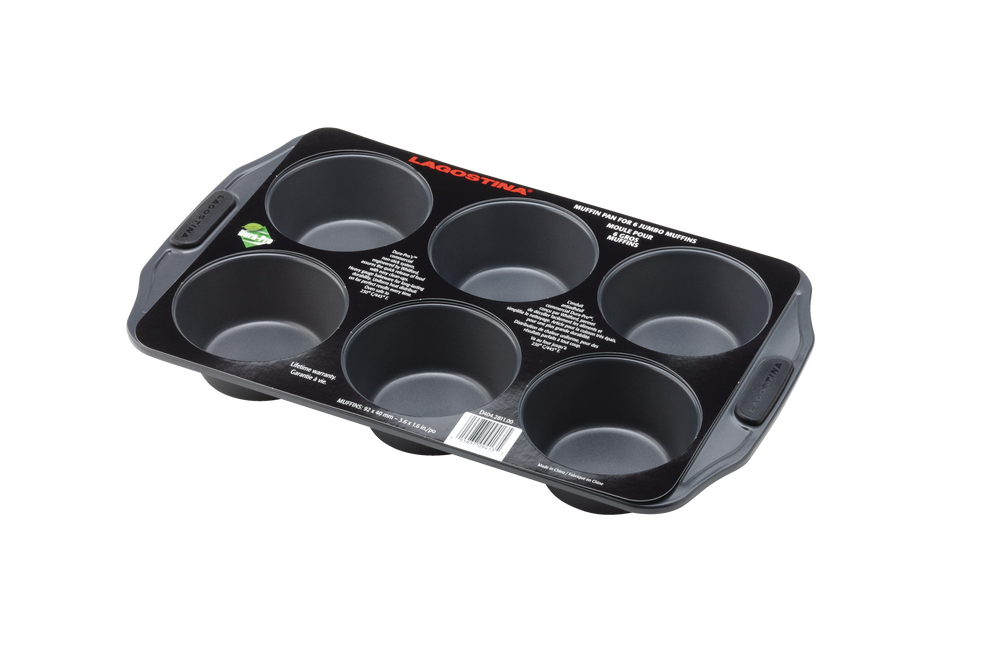 Moule à muffins géant antiadhésif Lagonista, 6 muffins Canadian Tire