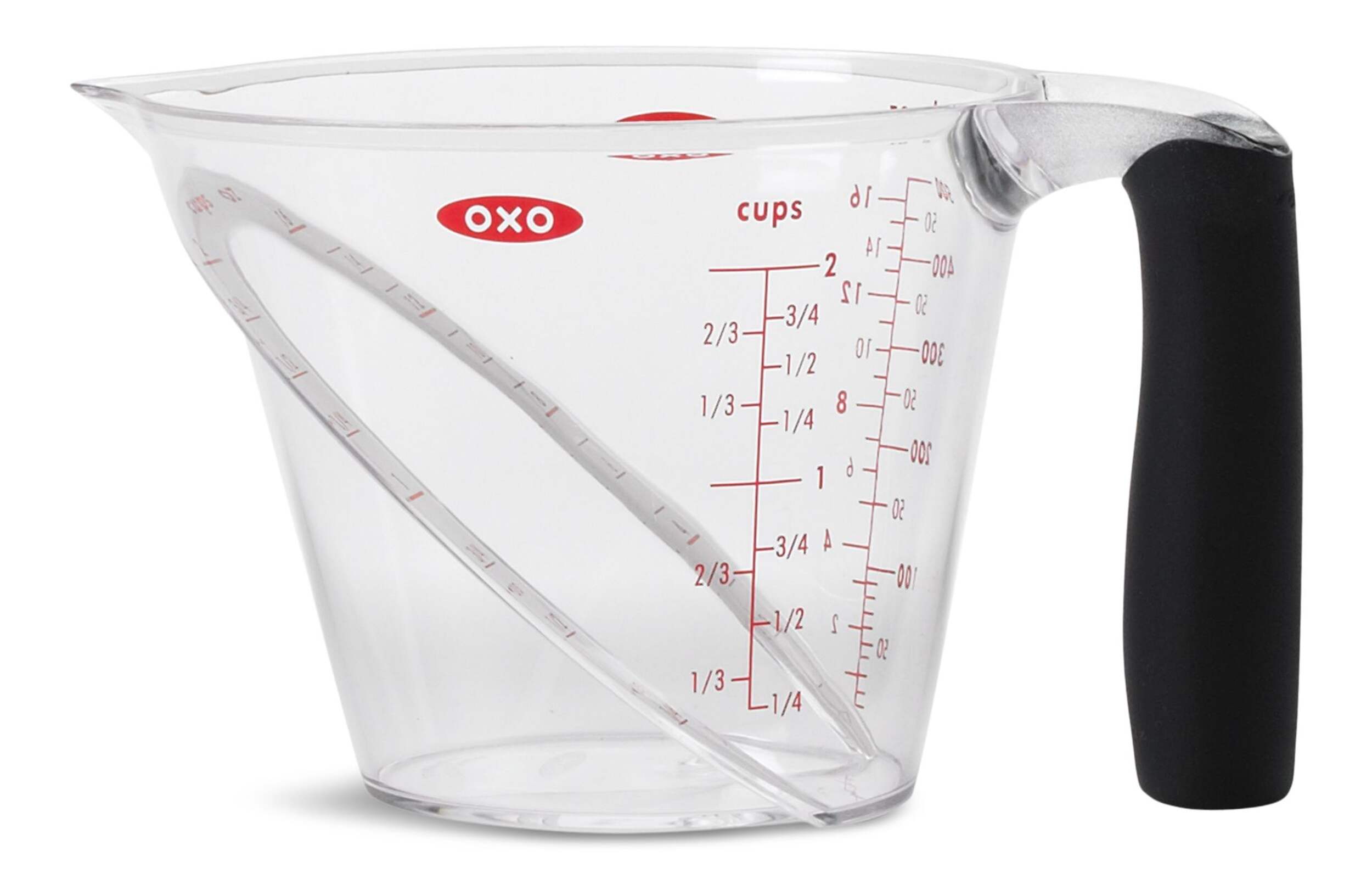 OXO Good Grips 2-Cup Angled Measuring Cup Side_Left