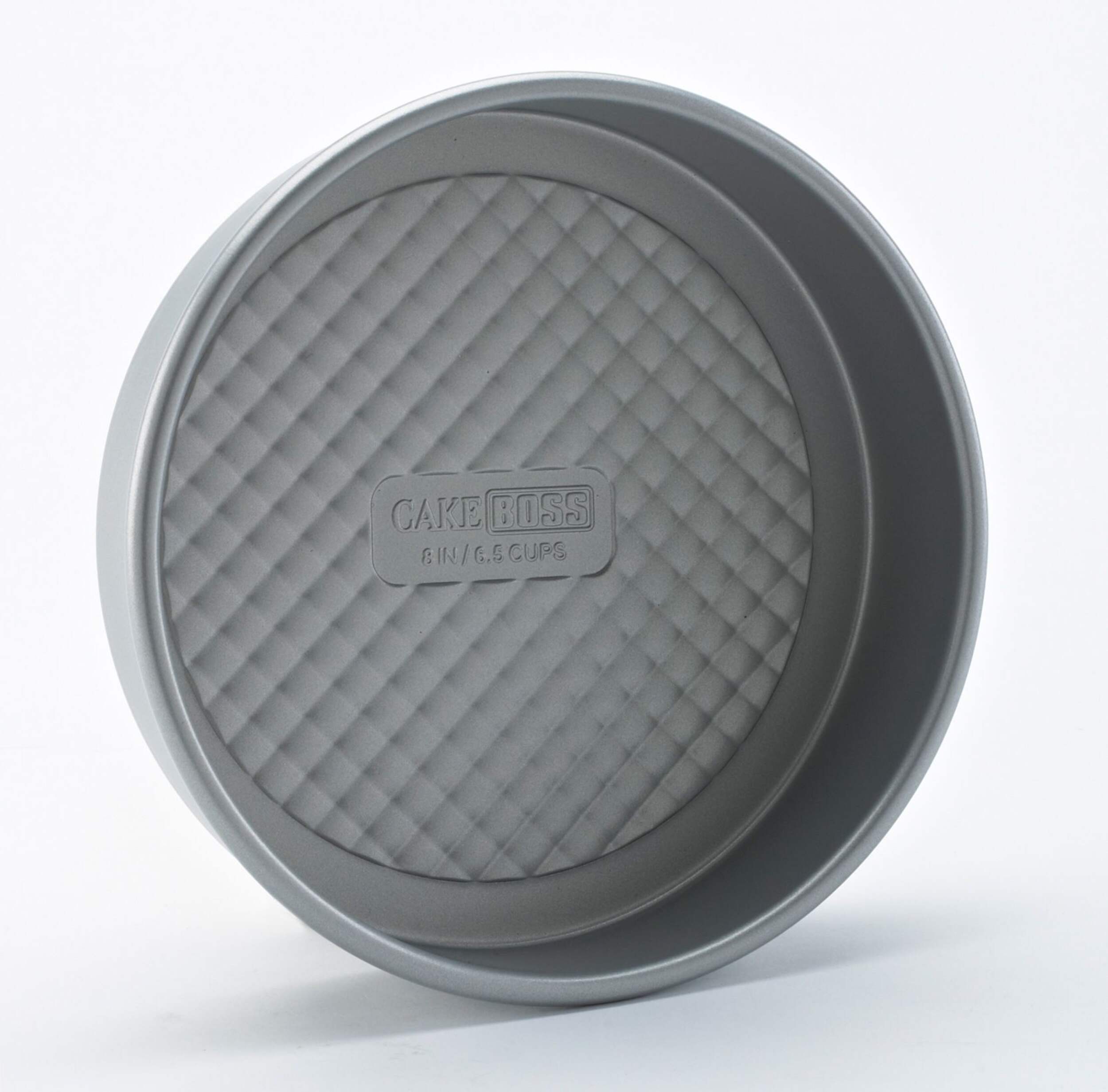 Cake Boss Round Cake Pan, 8-in Front_Angled_Right