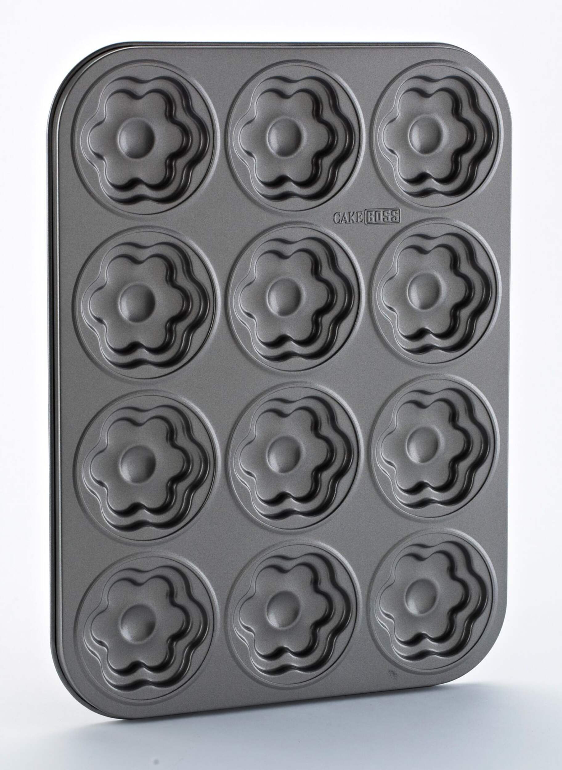 Cake Boss Flower Cookie Pan Front_Angled_Right