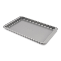 KitchenAid Non-Stick Rectangle Cookie Baking Sheet, Medium, 10x15" Front_Three_Fourths_Angled_Left