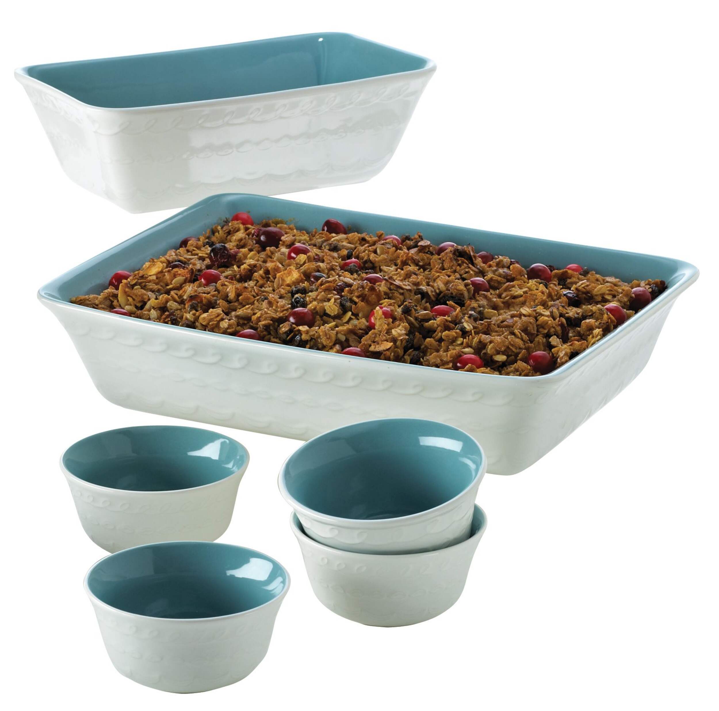 Moules Cake Boss, céramique, 6 pces Composite_or_Mixed