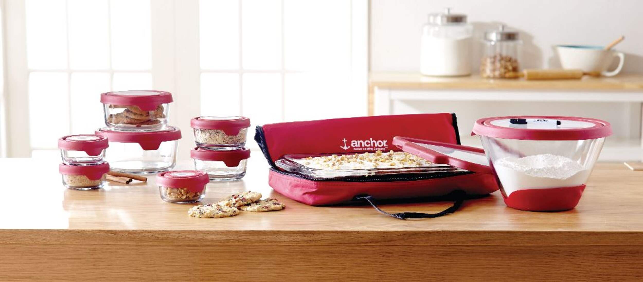 Anchor Hocking Premium BakeNTake Set, 5pc Canadian Tire