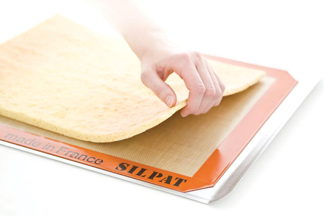 Silpat Tapis de cuisson antiadhésif rond pour pizza 12 pouces