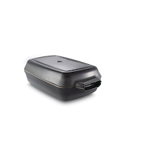 PADERNO Ceramic Roaster Set, Grey, 15 x 8.5-in, 2-pk