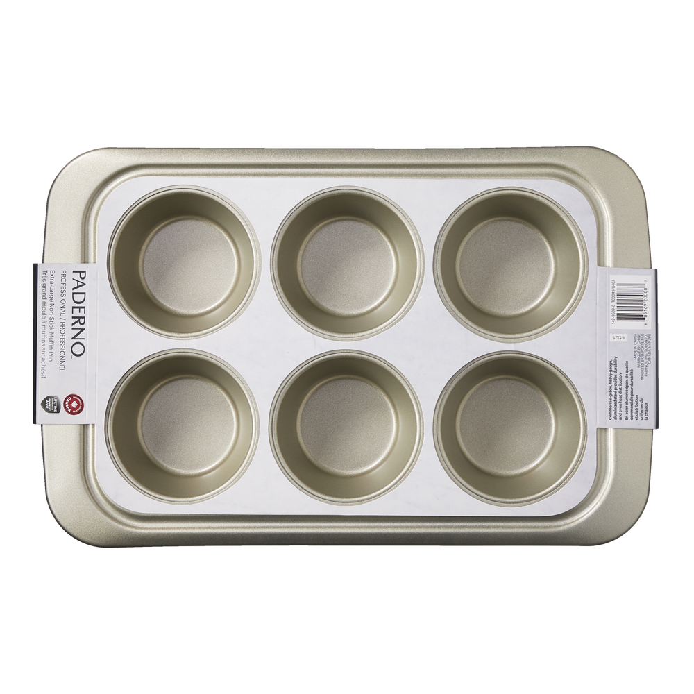 PADERNO NonStick Jumbo Muffin Tin, 6Cup Canadian Tire