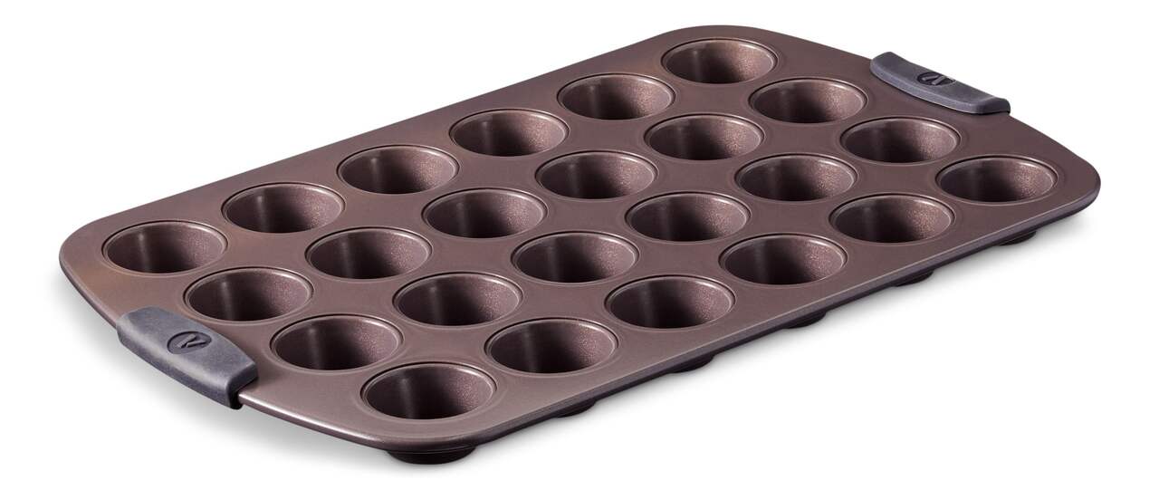 Save on Smart Living Mini Muffin Pan Non-Stick 24 Cup Order Online Delivery
