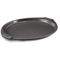 Vida by PADERNO Non-Stick Round Pizza Crisper Pan, 13.25-in