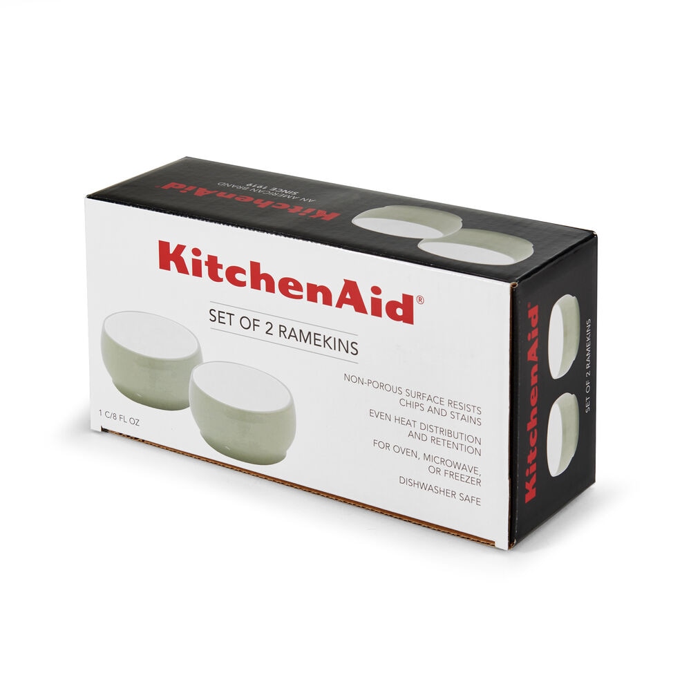 KitchenAid® Stoneware Ramekin, Pistachio, 8oz, 2pk Canadian Tire