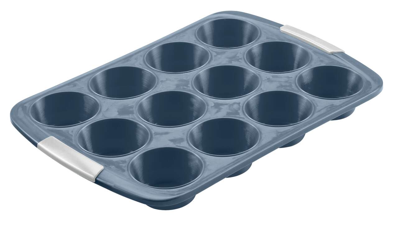 Trudeau Silicone 12-count Muffin Pan, 2-pack