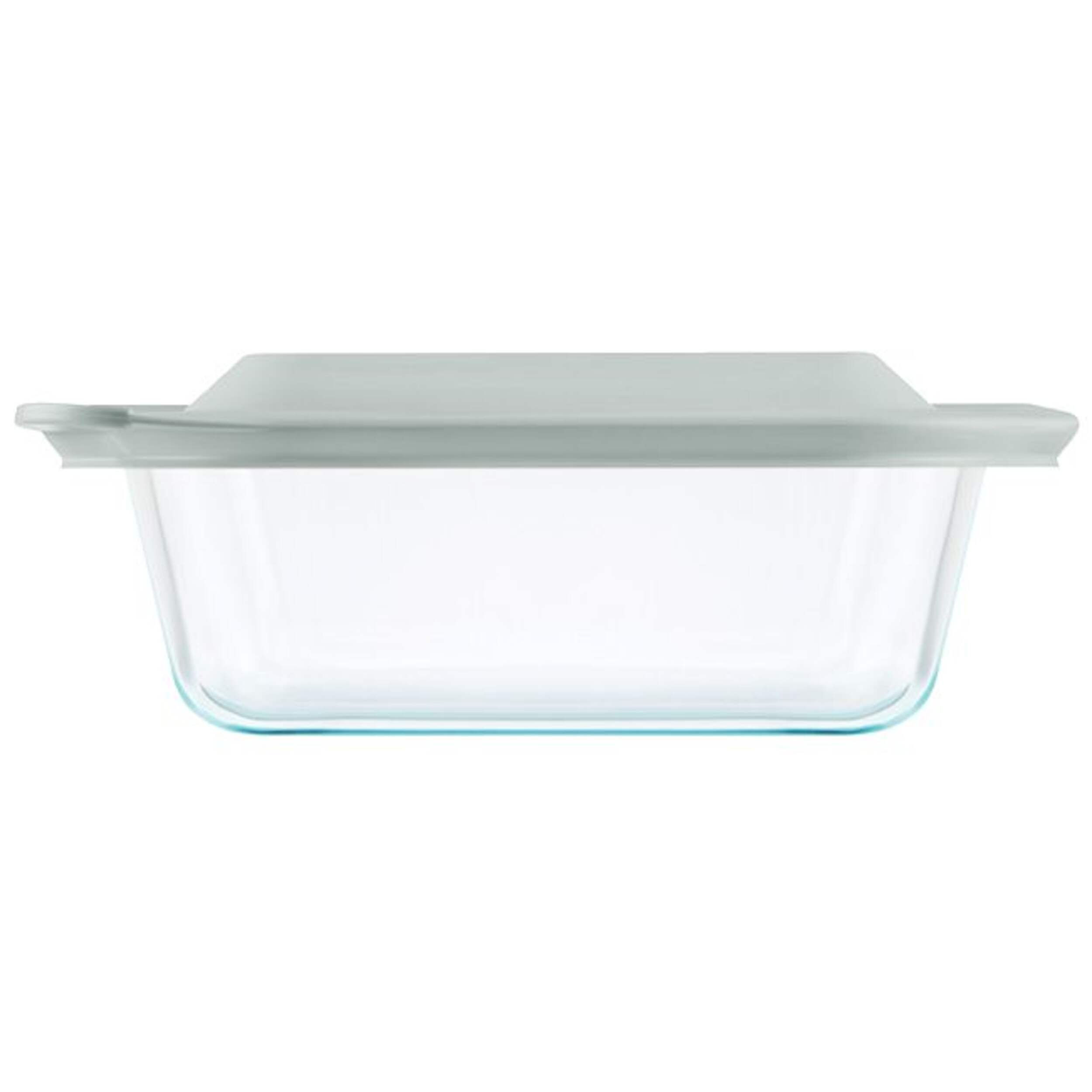 Pyrex Multi-Purpose Glass Deep Square Oven-To-Table Dish, Freezer & Dishwasher Safe, 8 x 8-in Front_Flat