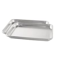 Nordic Ware Naturals® Baker's Aluminum Quarter Sheet, 2-pc Front_Angled_Left