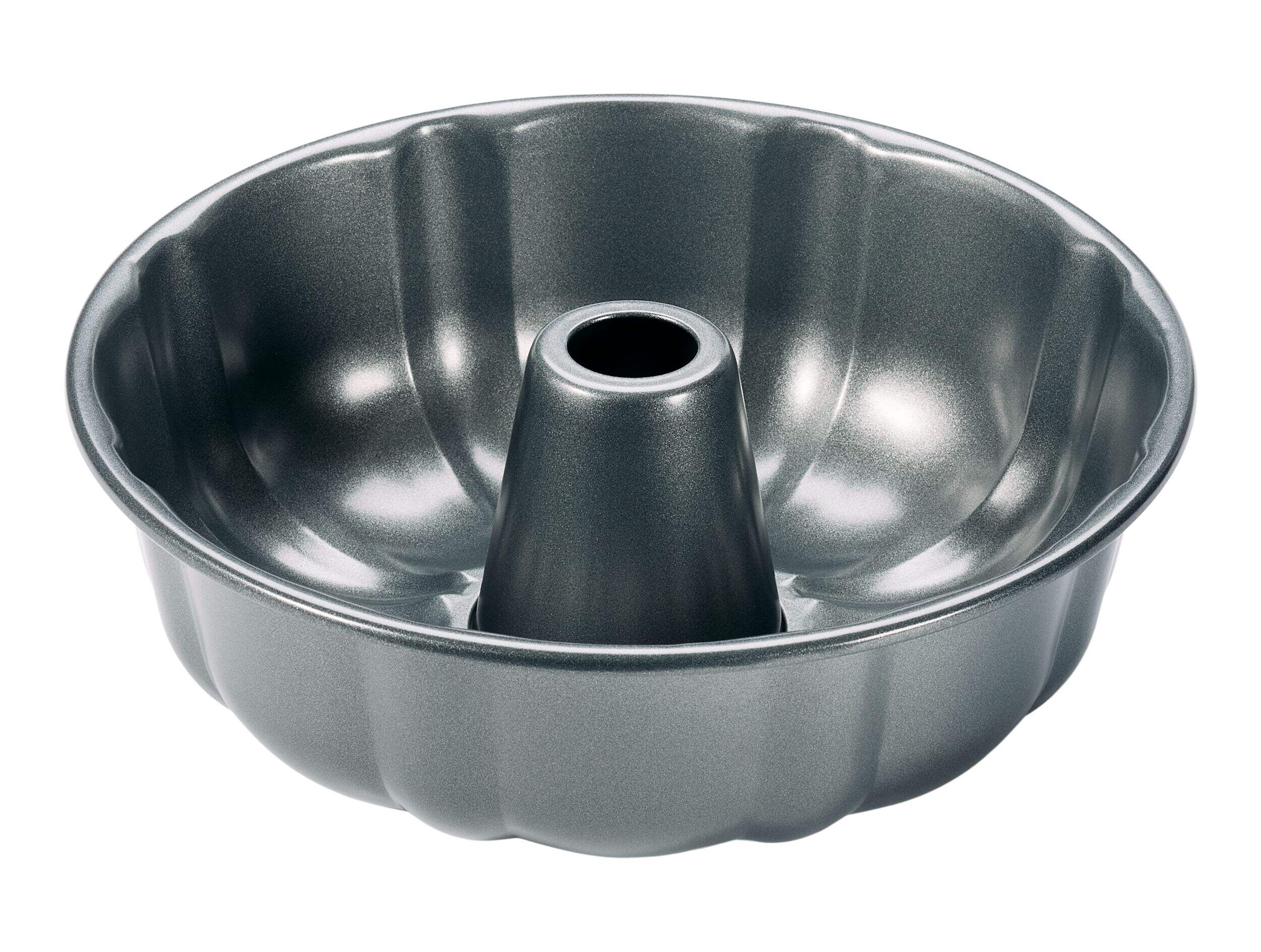 Master Chef Carbon Steel Bundt Cake Pan with Non-Stick Coating Front_Elevated