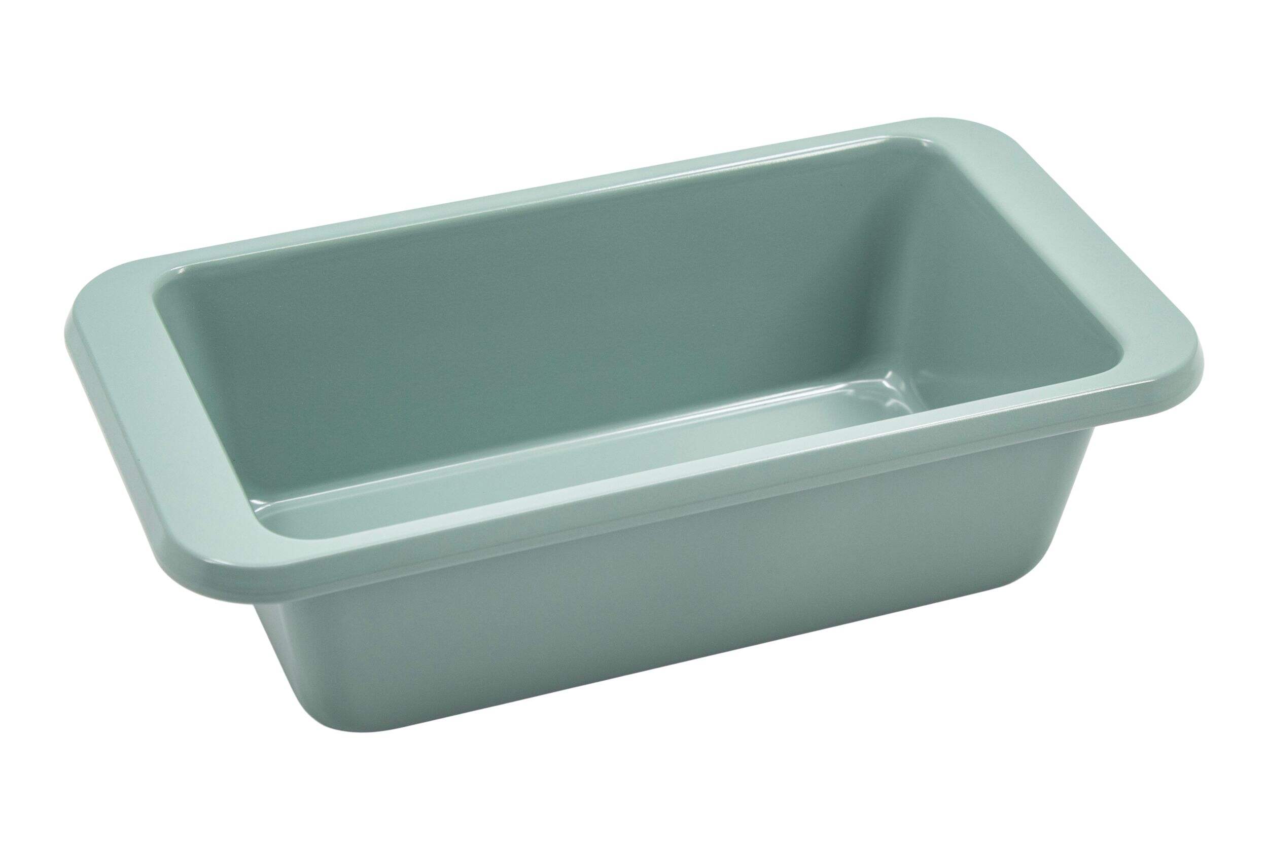 Moule à pain antiadhésif en acier durable KitchenAid, cardamome, 11 x 6 x3 po Front_Angled_Right