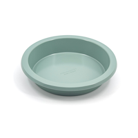 KitchenAid Round Durable Non-Stick Steel Cake Pan, Cardamom, 11 x 10 x 2-in Front_Elevated