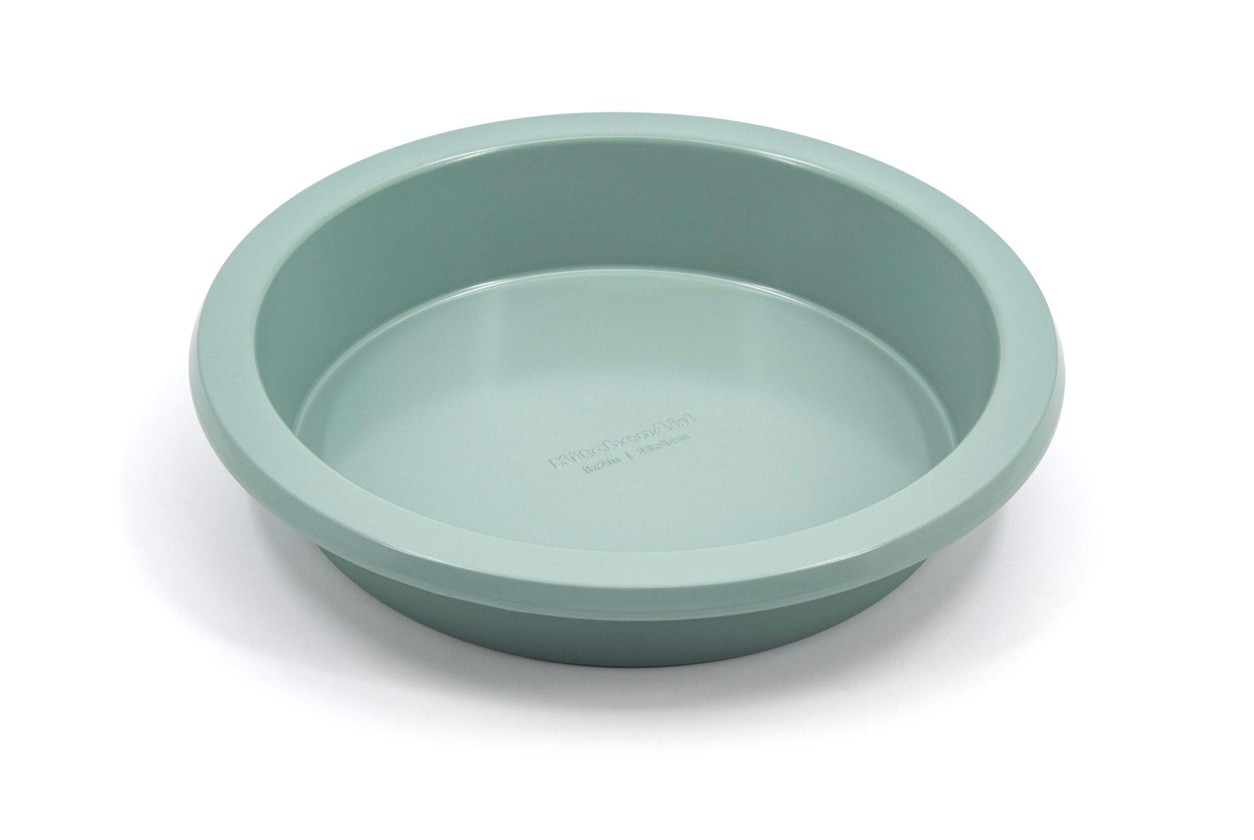 Moule à gâteau rond antiadhésif en acier durable KitchenAid, cardamome, 11 x 10 x 2 po Front_Elevated