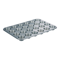 Master Chef Non-Stick Carbon Steel Muffin Pan, 24-Cup