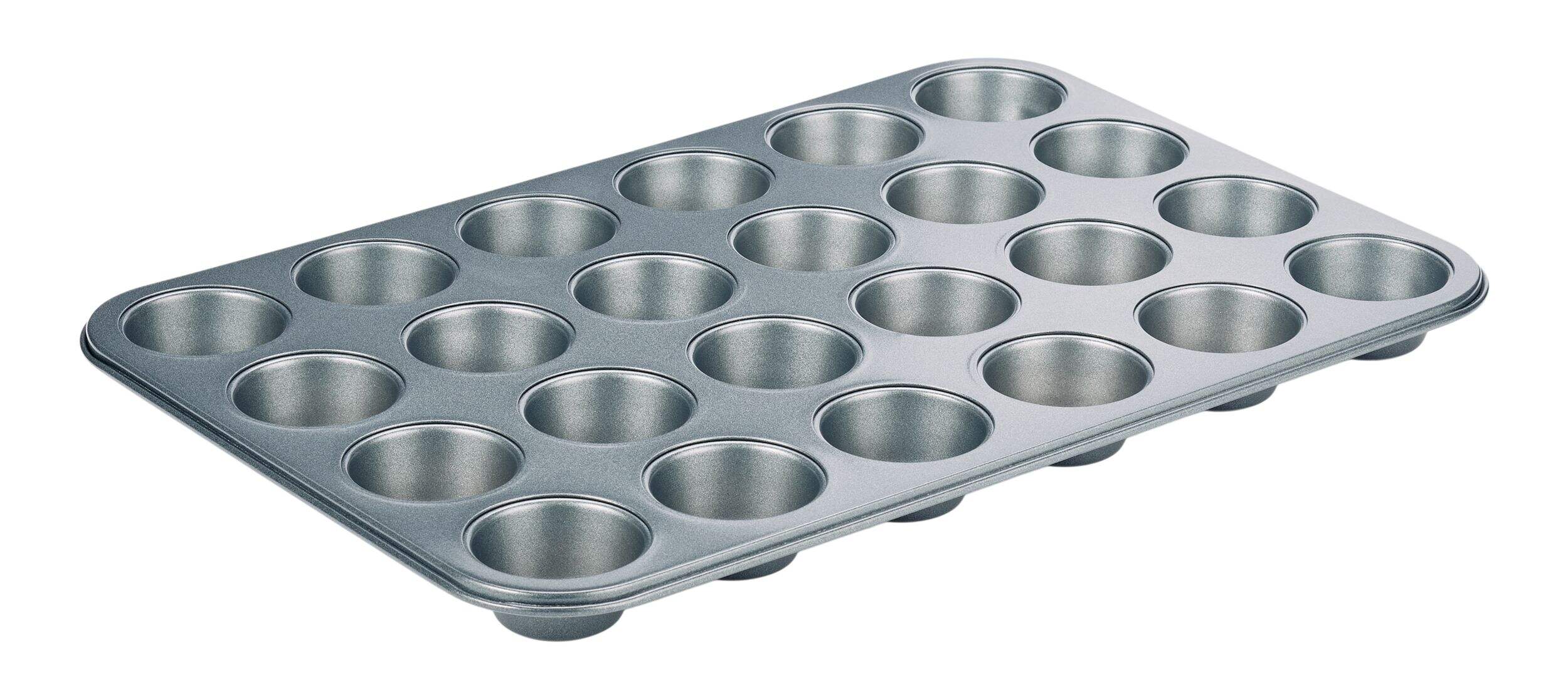 Moule à muffins antiadhésif Master Chef, 24 muffins Front_Angled_Right