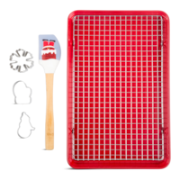 Core Home Festive Large Holiday Baking Set, 6-pc Overhead_Flat