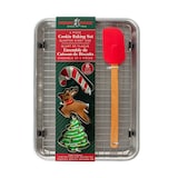 Quart de plaque Naturals Nordic Ware avec grille antiadhésive allant au four, paq. 6 Overhead_Flat