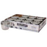 Bernardin Regular Mouth Decorative Glass Mason Jars with Snap Lids, 125 mL, 12 Count Composite_or_Mixed