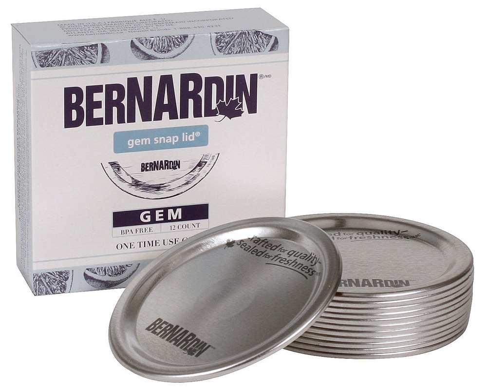 Bernardin 12pk GEM Replacement Snap Lids for Mason Jars Canadian Tire