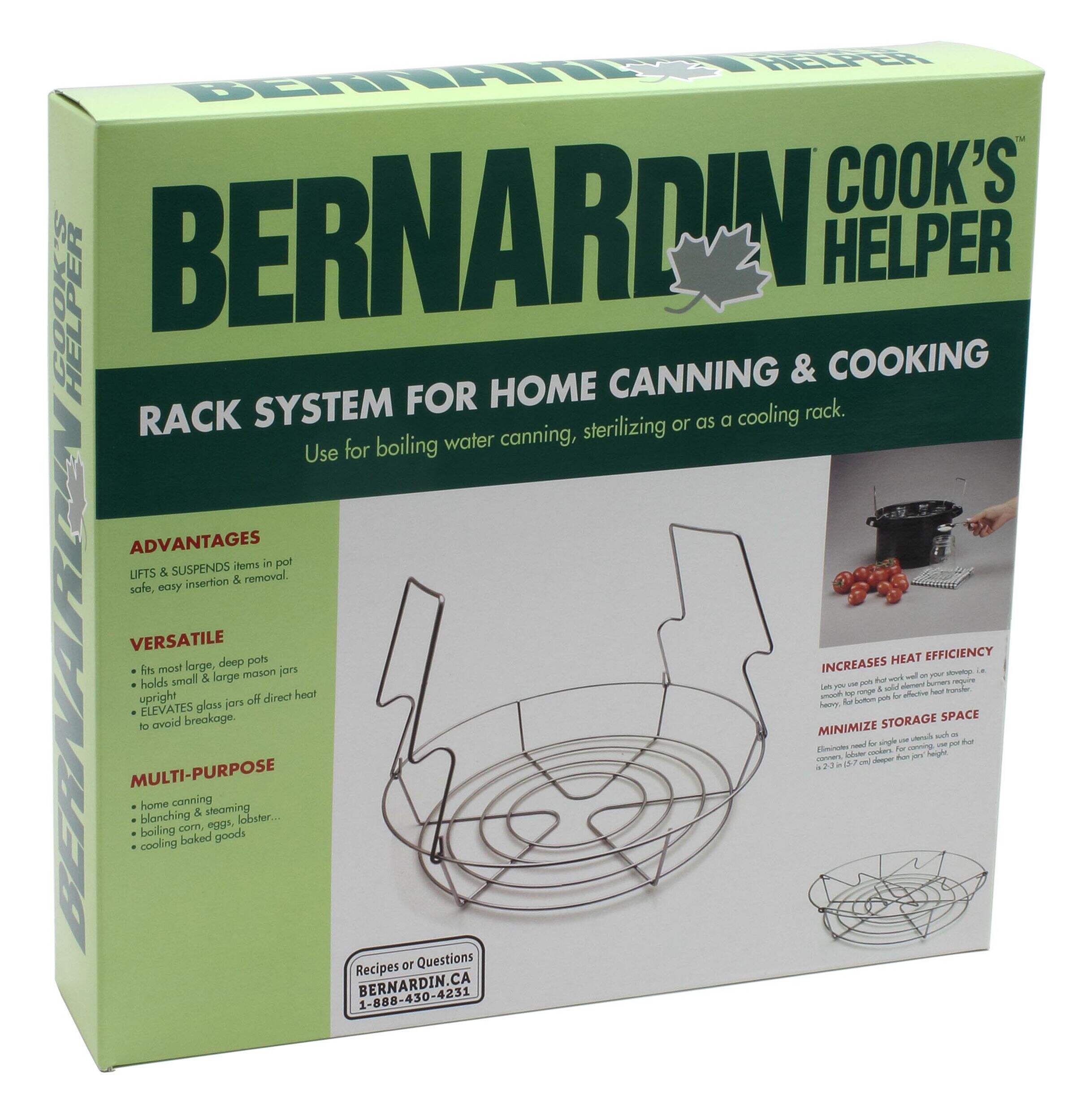 Bernardin Canning Rack Front_Angled_Right