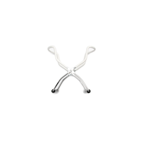Fox Run Jar Lifter with Plastic Handles & Stainless Steel Gripper Front_Flat