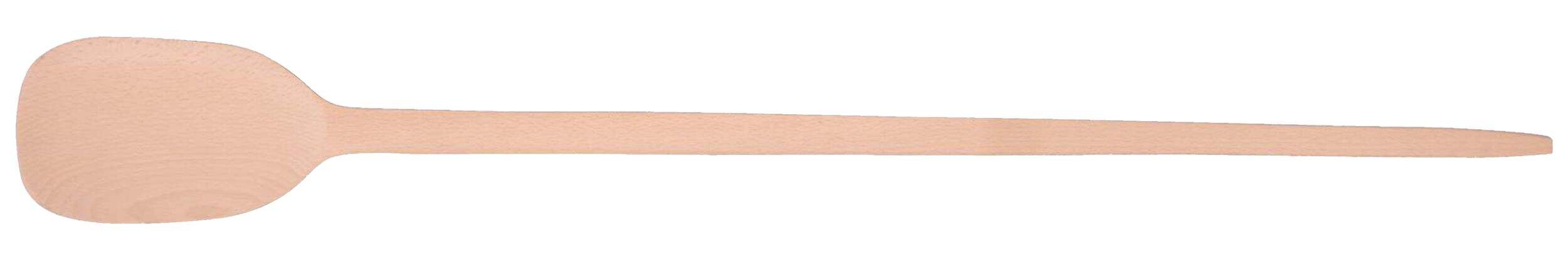 Cuiller à mélanger très longue en bois Crown Custom, 45 cm Back_Flat