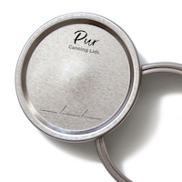 Pur Mason Regular Mouth Canning Lid & Band, Single Use, 12-pk CloseUp