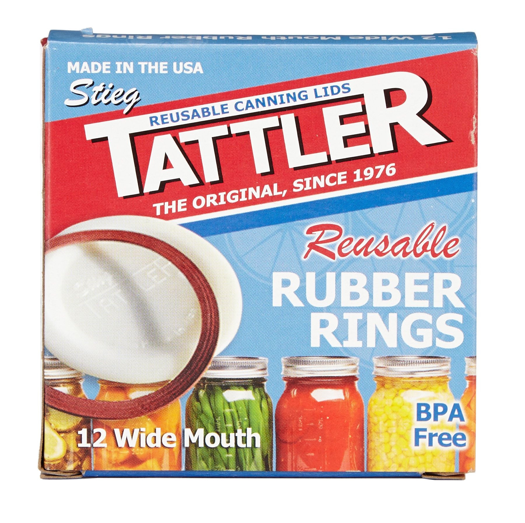 Tattler Reusable Wide Canning Lids, 12pk Canadian Tire