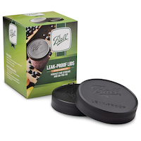 Ball Wide Mouth Plastic Leakproof Storage Lids for Mason Jars, 6-pk Composite_or_Mixed