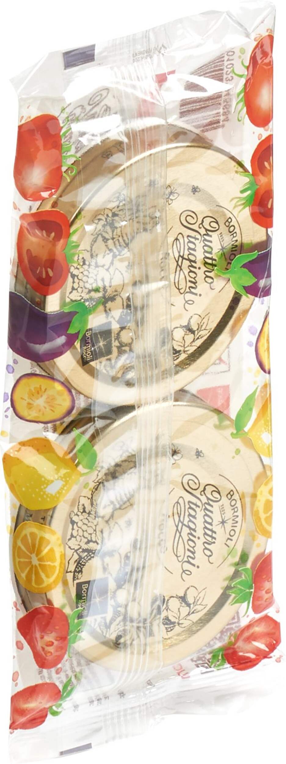 Quattro Stagioni Regular Mouth Replacement Sealing Lids for Mason Jars, 2-pk Front_Three_Fourths_Angled_Right