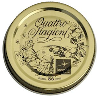 Quattro Stagioni Wide Mouth Replacement Sealing Lids for Mason Jars, 2-pk