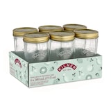 Kilner Wide Mouth Glass Mason Jars with Sealing Lids, 500-mL, 6-pk Front_Angled_Right