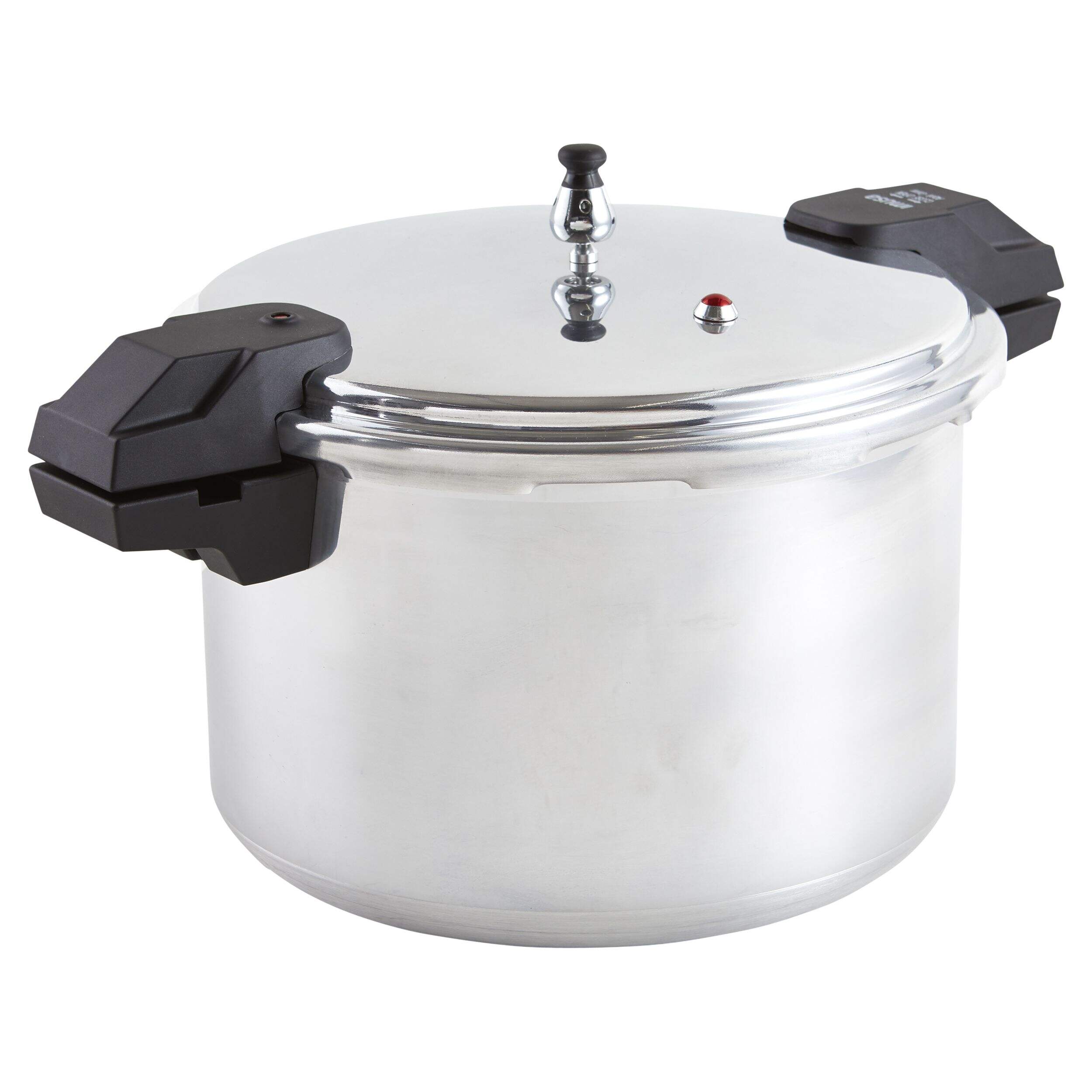 IMUSA Heavy Duty Aluminum Pressure Cooker Pot with Safety Locking Lid, 20.8-L Front_Three_Fourths_Angled_Right