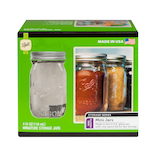 Ball Miniature Glass Jars with Storage Lids, 118 mL, 4 Count Front_Elevated
