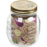 Quattro Stagioni 700mL Wide Mouth Glass Mason Jar with Sealing Lid Front_Three_Fourths_Angled_Left