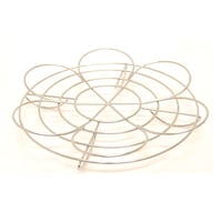 Starfrit Stainless Steel Reversible Canning Rack, Holds 7 x 500 mL or 4 x 1-L Glass Mason Jars Front_Elevated