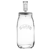 Kilner Glass Fermentation Set, 3-L, 5-pc Front_Flat