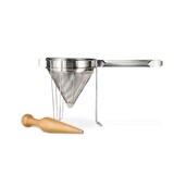 Weston Stainless Steel Cone Strainer and Pestle Set Composite_or_Mixed
