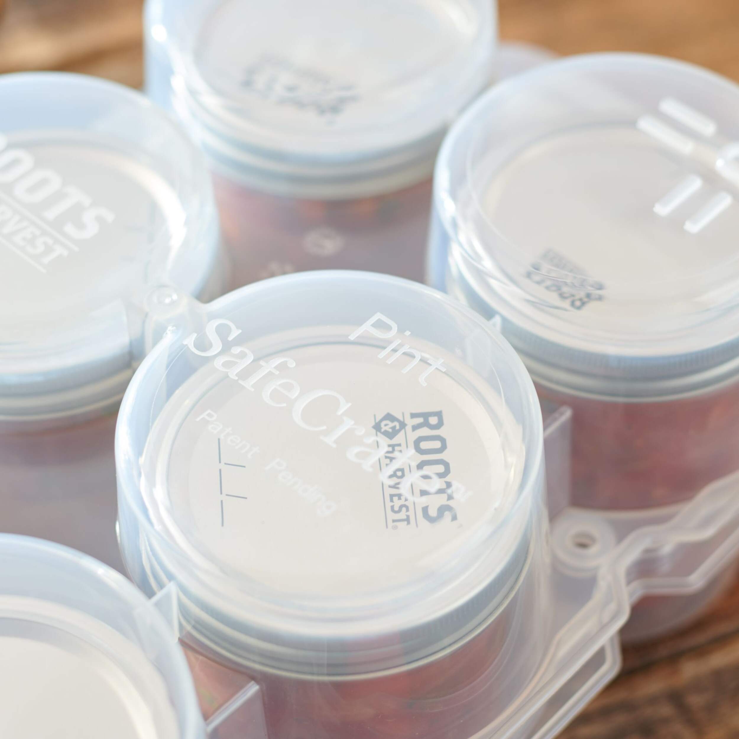 LEM Safecrates for 6 Pint Jars Overhead_Plunge