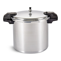Mirro Pressure Canner with 3 Regulators and 2 Cooking Racks, 22-qt