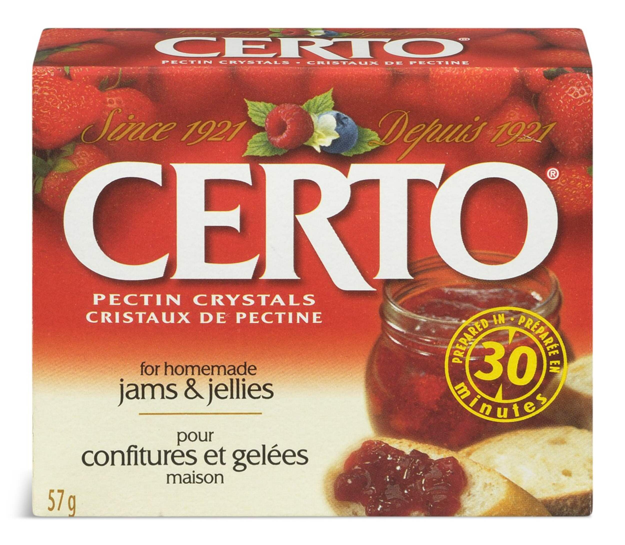Certo Pectin Crystals, 57-g Front_Elevated