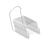 Starfit Lid Rack Kitchen Storage Organizer, Silver Front_Three_Fourths_Angled_Right