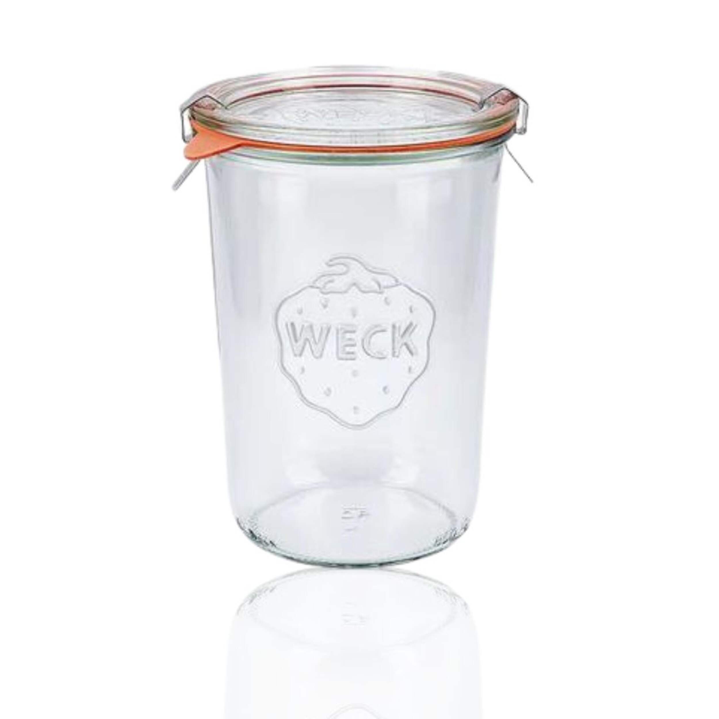 Weck Canning Jars, 850-mL, 6-pk Front_Elevated