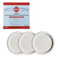 Couvercles Weck Keep Fresh, 100 mm, paq. 3 Composite_or_Mixed