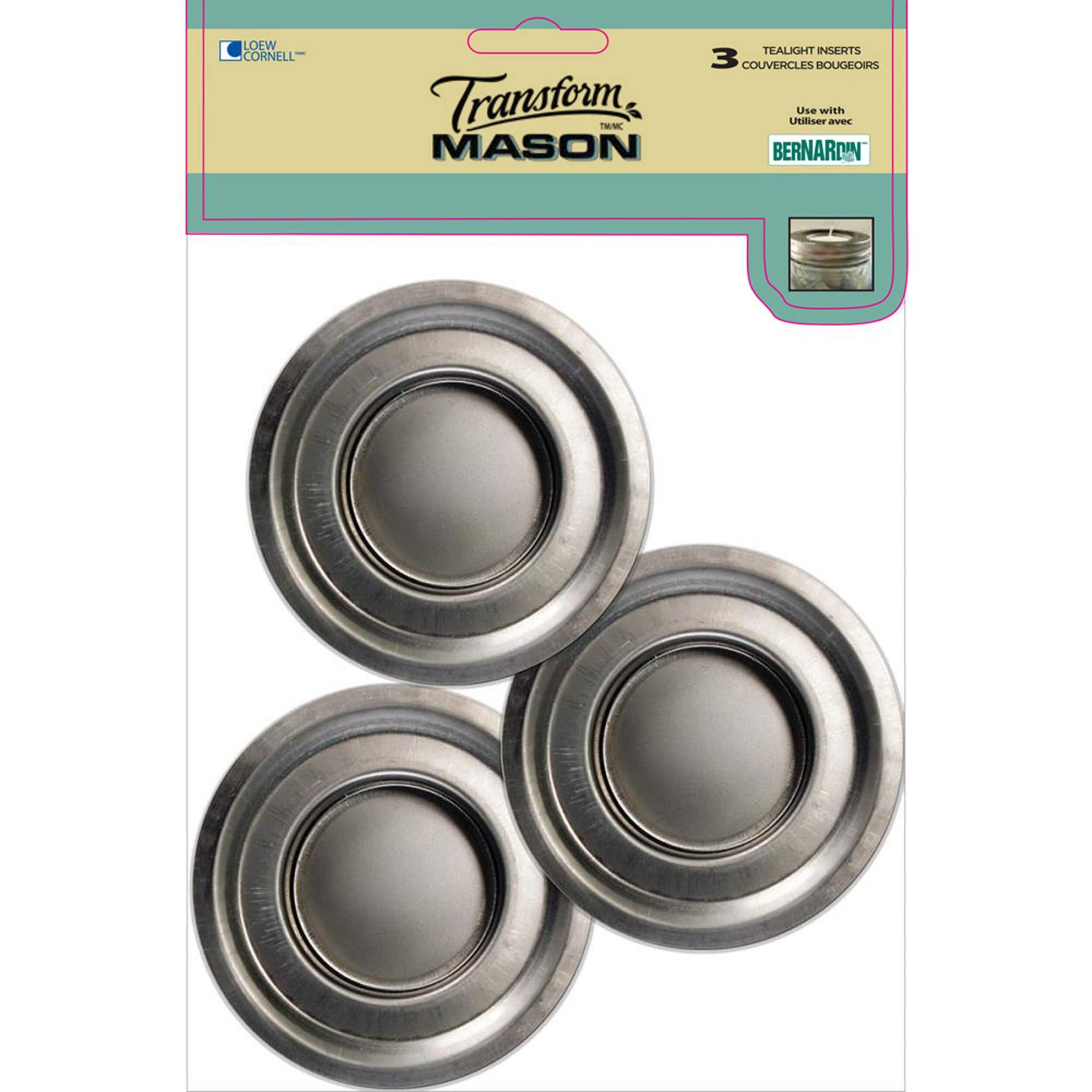 Transform Regular Mouth Tea Light Holder Lid Inserts Front_Flat